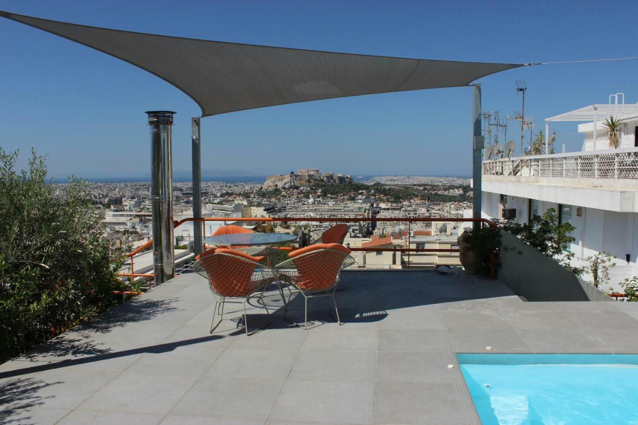 Acropolis View Penthouse Apartment Atena Exterior foto